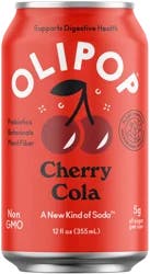 Olipop Sparkling Tonic Cherry Cola, 12 Oz