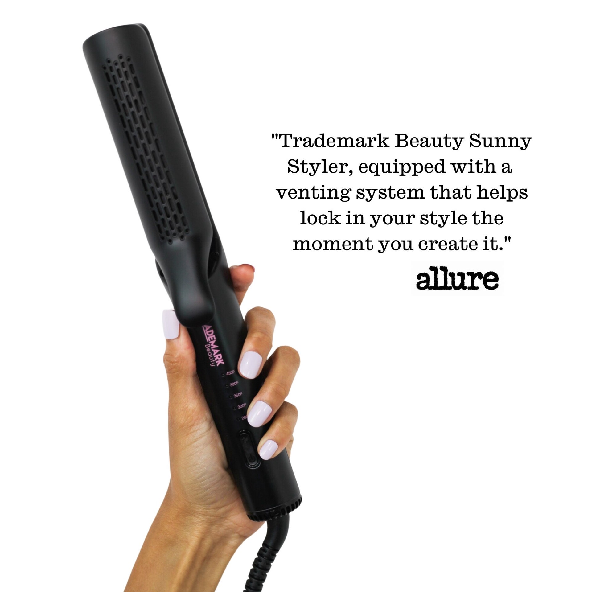 slide 4 of 4, Sunny Styler - Black, 1 ct