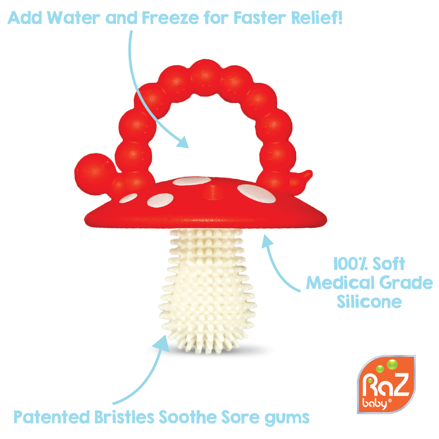 slide 2 of 3, R2P Pet Chompy 3M+ Teether 1 Each, 1 ct