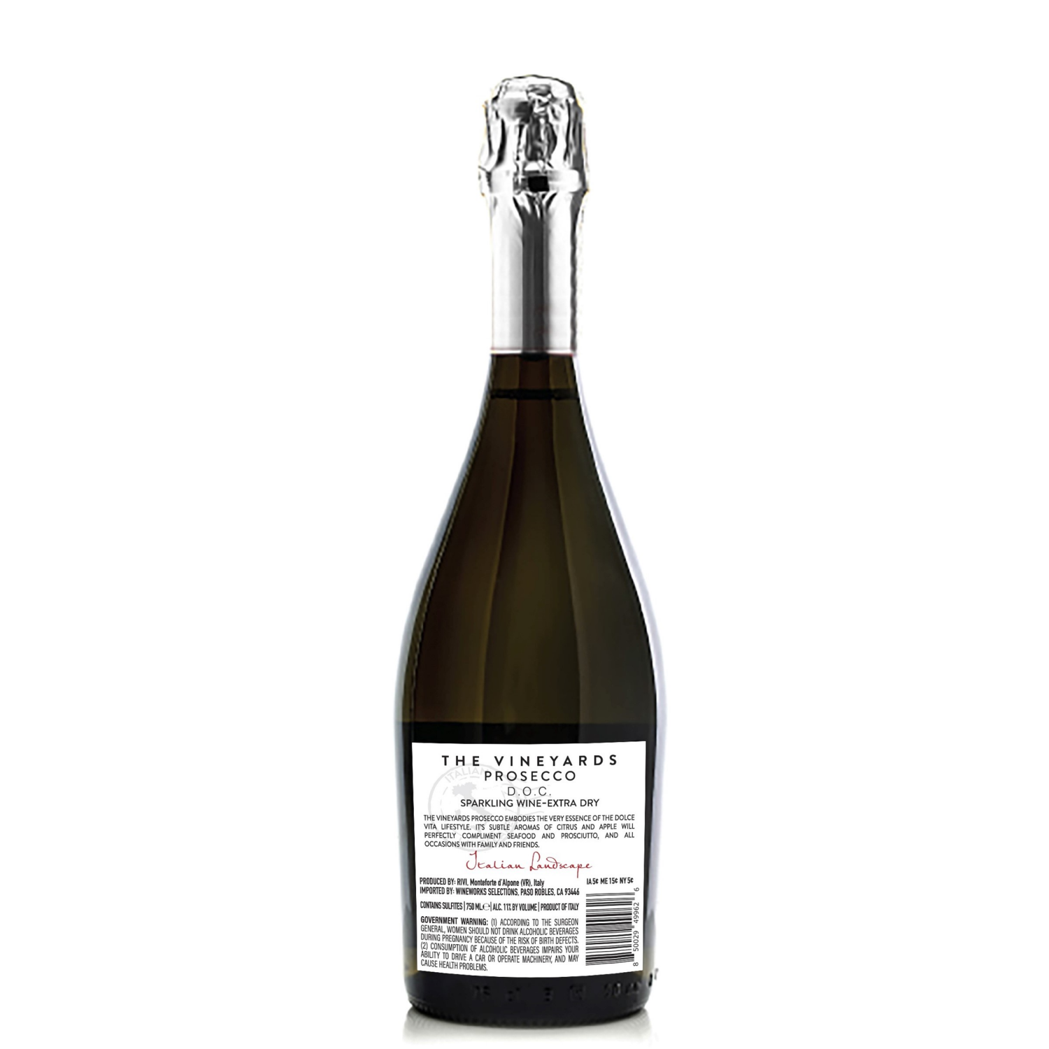 slide 2 of 2, Vinifera - The Vineyards Prosecco, 750 ml, 750 ml