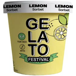 Gelato Festival Dairy Free Lemon Sorbet