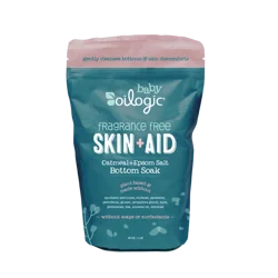 Oilogic Baby Skin + Aid Oatmeal + Epsom Salt Fragrance Free Skin & Bottom Soak 32 oz
