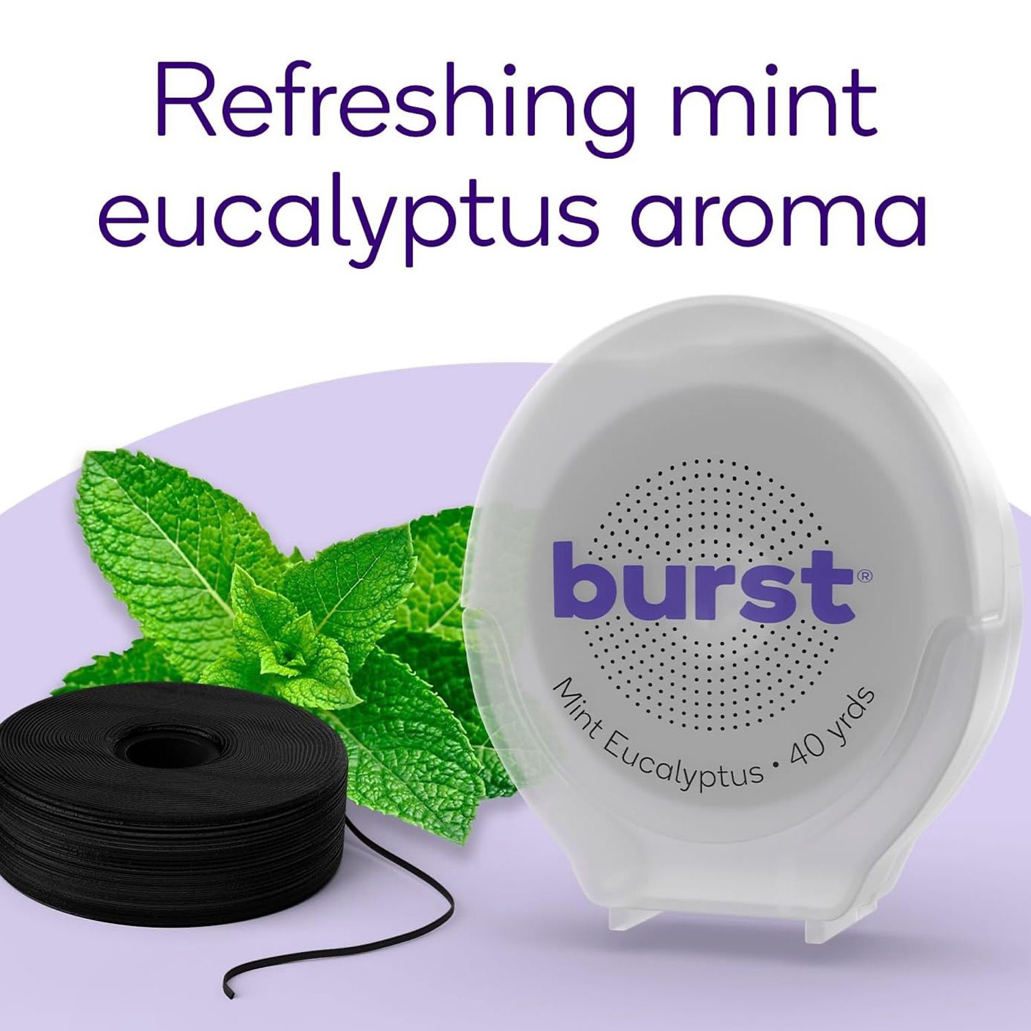 slide 3 of 5, Burst Expanding Floss, 40 yd