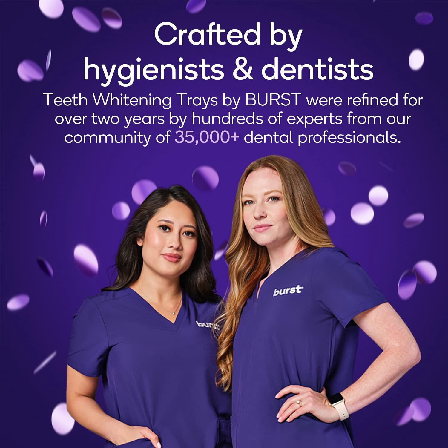 slide 3 of 6, Burst Prefilled Fresh Mint Whitening Trays 6 ea, 6 ct