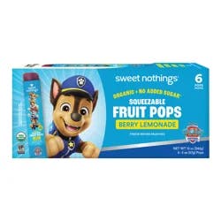 Sweet Nothings Organic Frozen Berry Lemonade Fruit Freezie - 12 fl oz/6ct