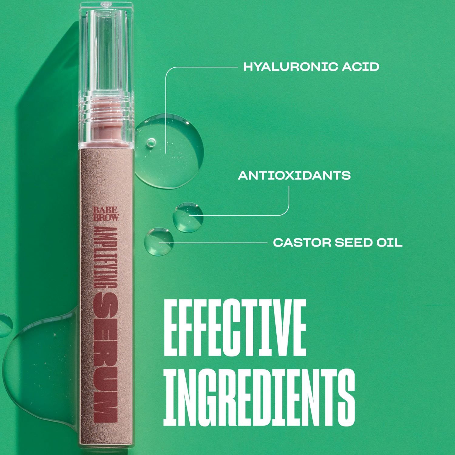 slide 3 of 3, BABE ORIGINALS Babe Amplifying Brow Serum 3Ml, 0.1 oz