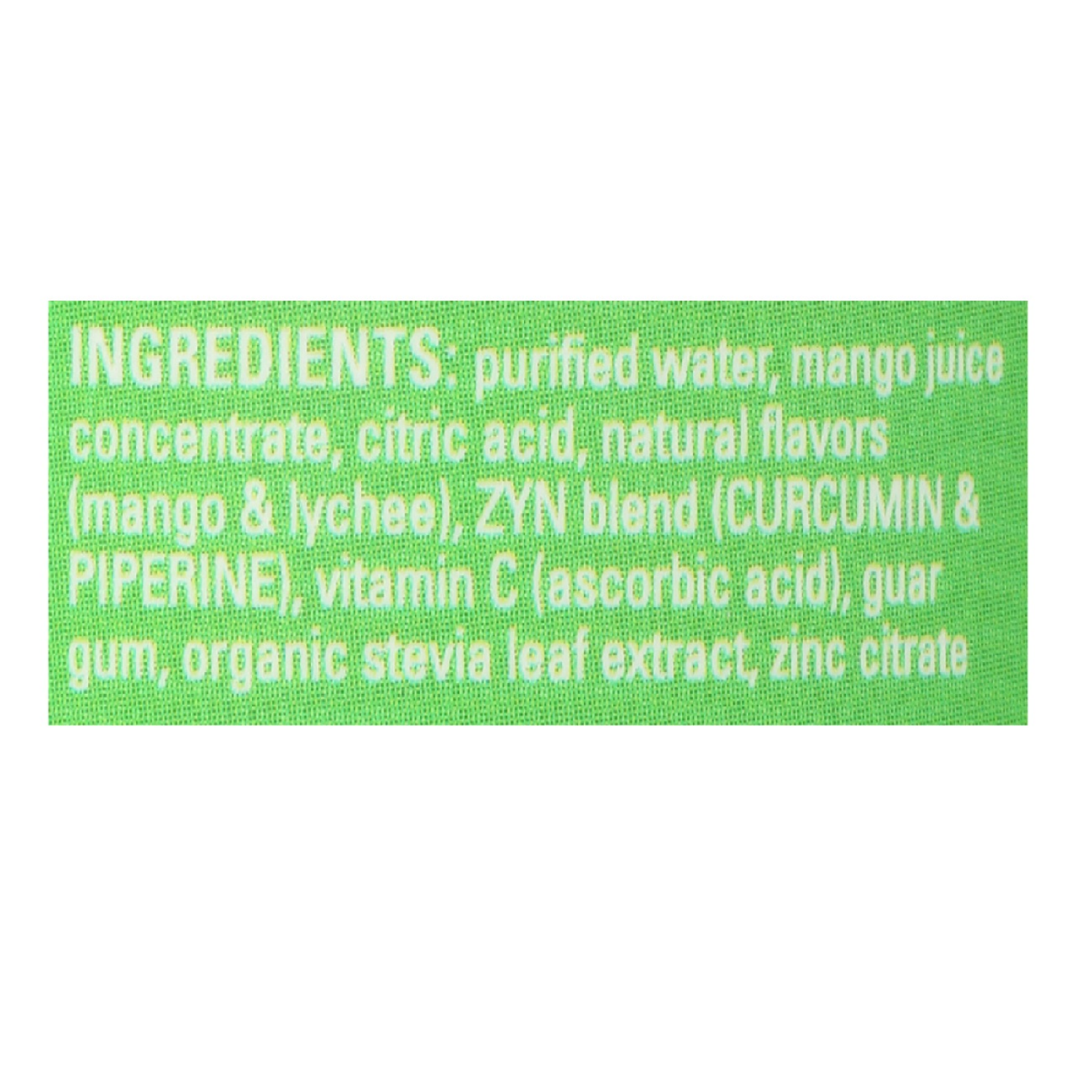 slide 3 of 3, Zyn Turmeric Wellness Mango Lychee - 16 oz, 16 oz