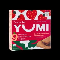 slide 2 of 21, Yumi Organic Strawberry & Rhubarb Bar 5 - 0.74 oz Bars, 5 ct