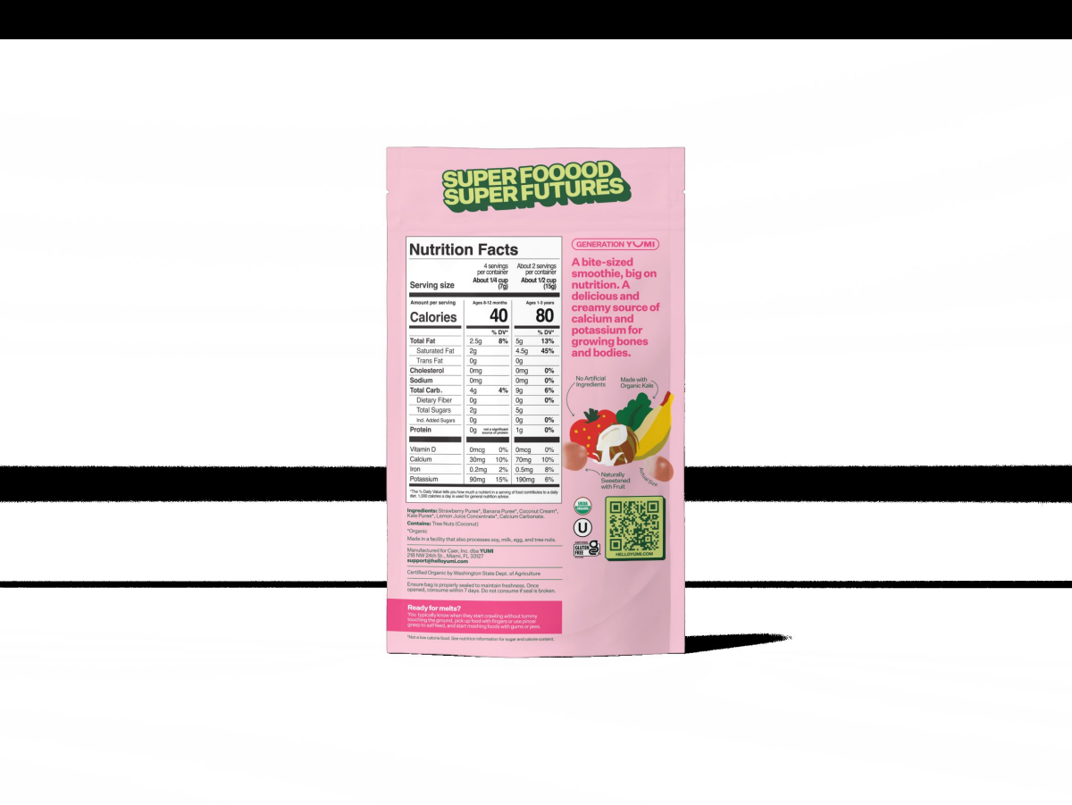 slide 2 of 2, Yumi Smoothie Melts Strawberry - 1 oz, 1 oz