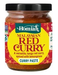 Homiah Malaysian Red Curry Paste, 4 oz