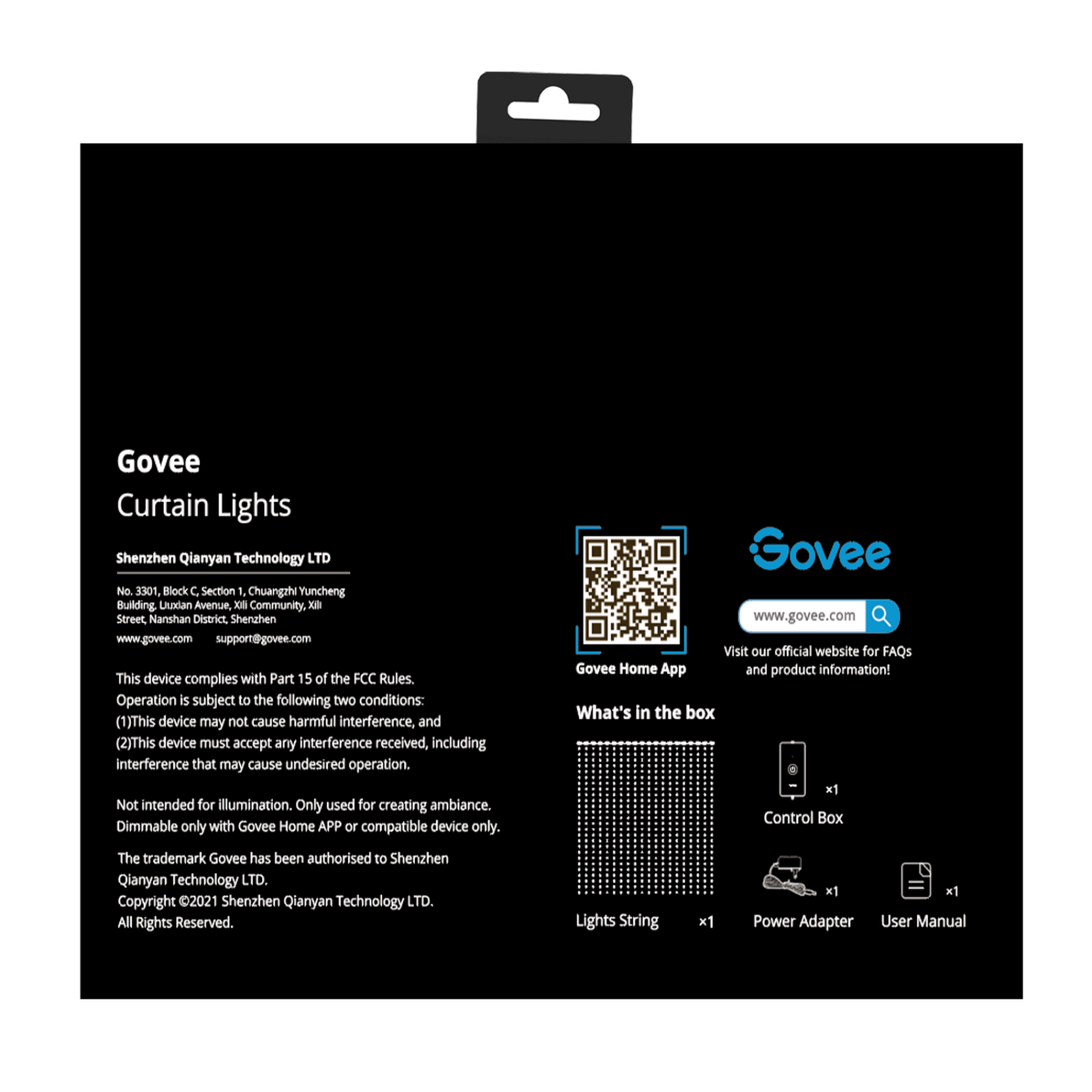 slide 2 of 8, Govee Govee 520 LED Curtain Lights 1 ea, 1 ct