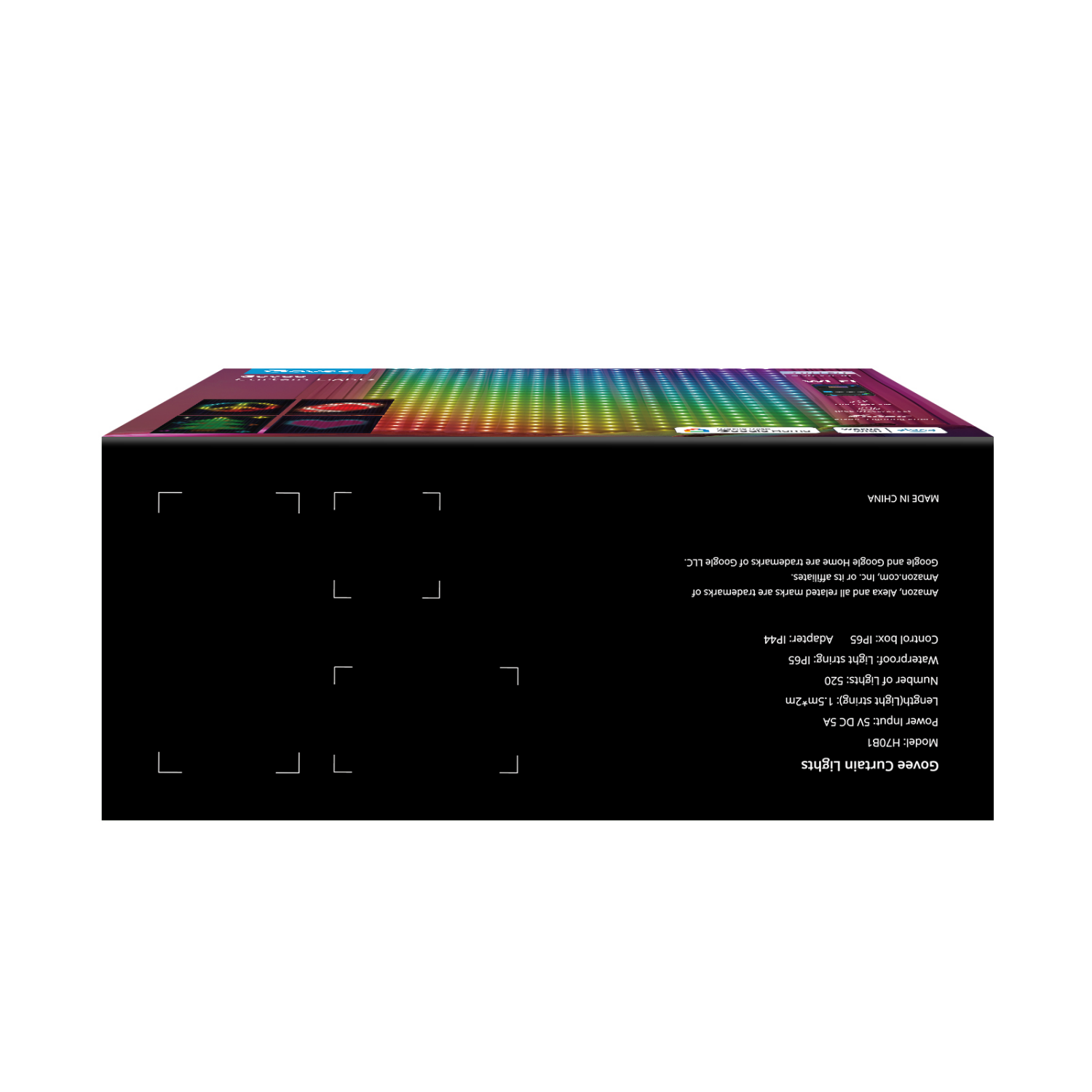 slide 3 of 8, Govee Govee 520 LED Curtain Lights 1 ea, 1 ct