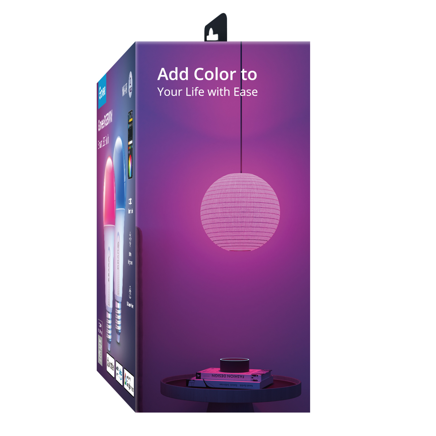 slide 4 of 7, Govee 800LM RGBWW Smart LED Bulb 2 Packs, 2 ct