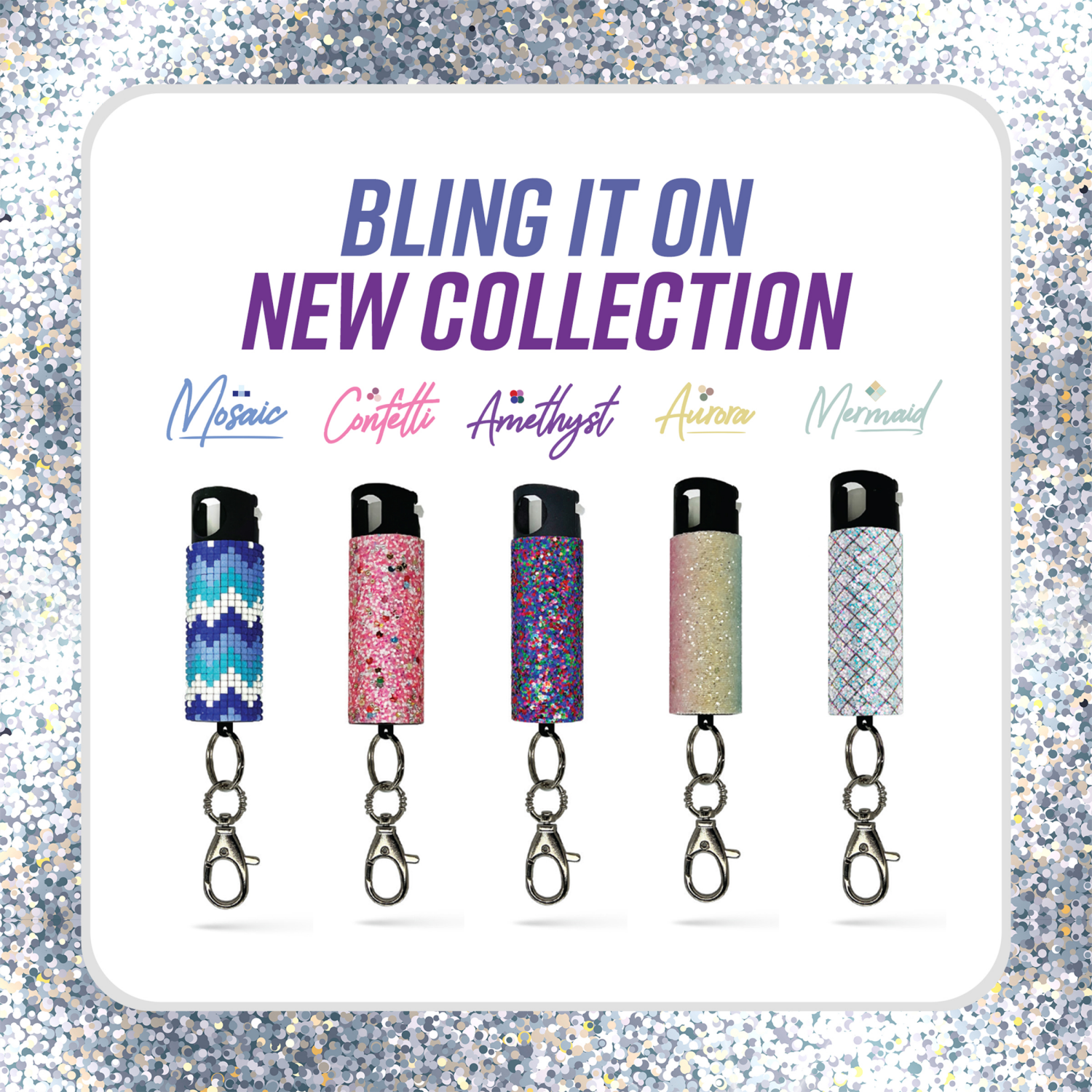 slide 4 of 4, Guard Dog Bling It On Pepper Spray Mermaid, 1/2 oz