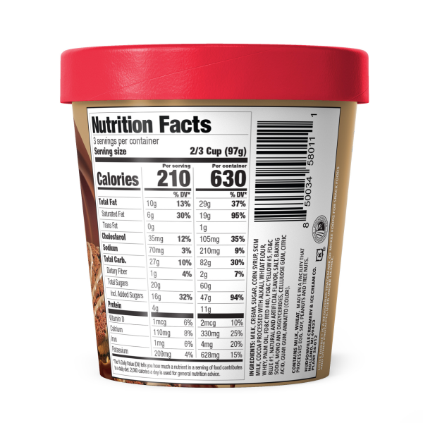 slide 7 of 13, Little Debbie Fudge Rounds Ice Cream 1 pt, 1 pint