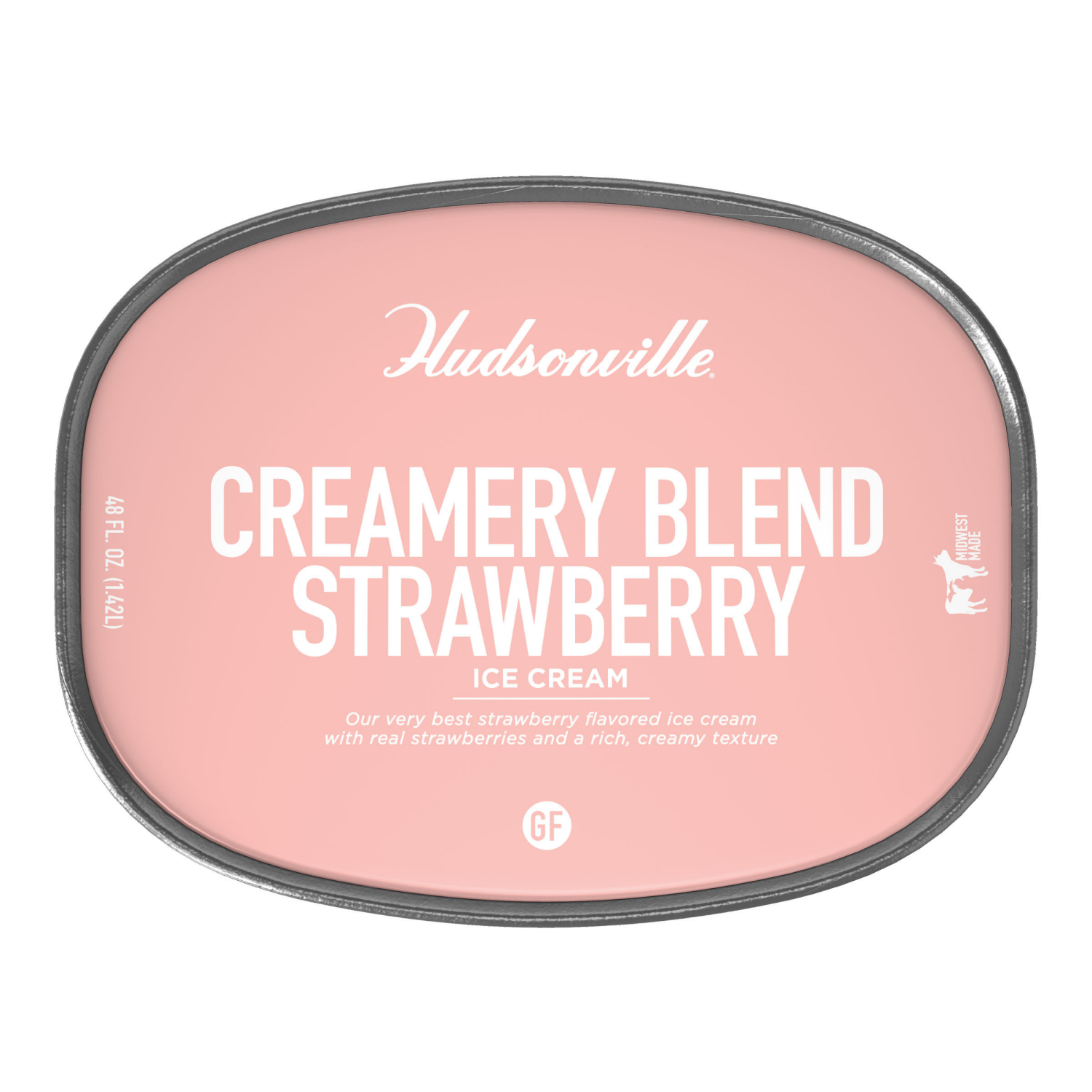 slide 5 of 5, Hudsonville Strawberry, 48 oz