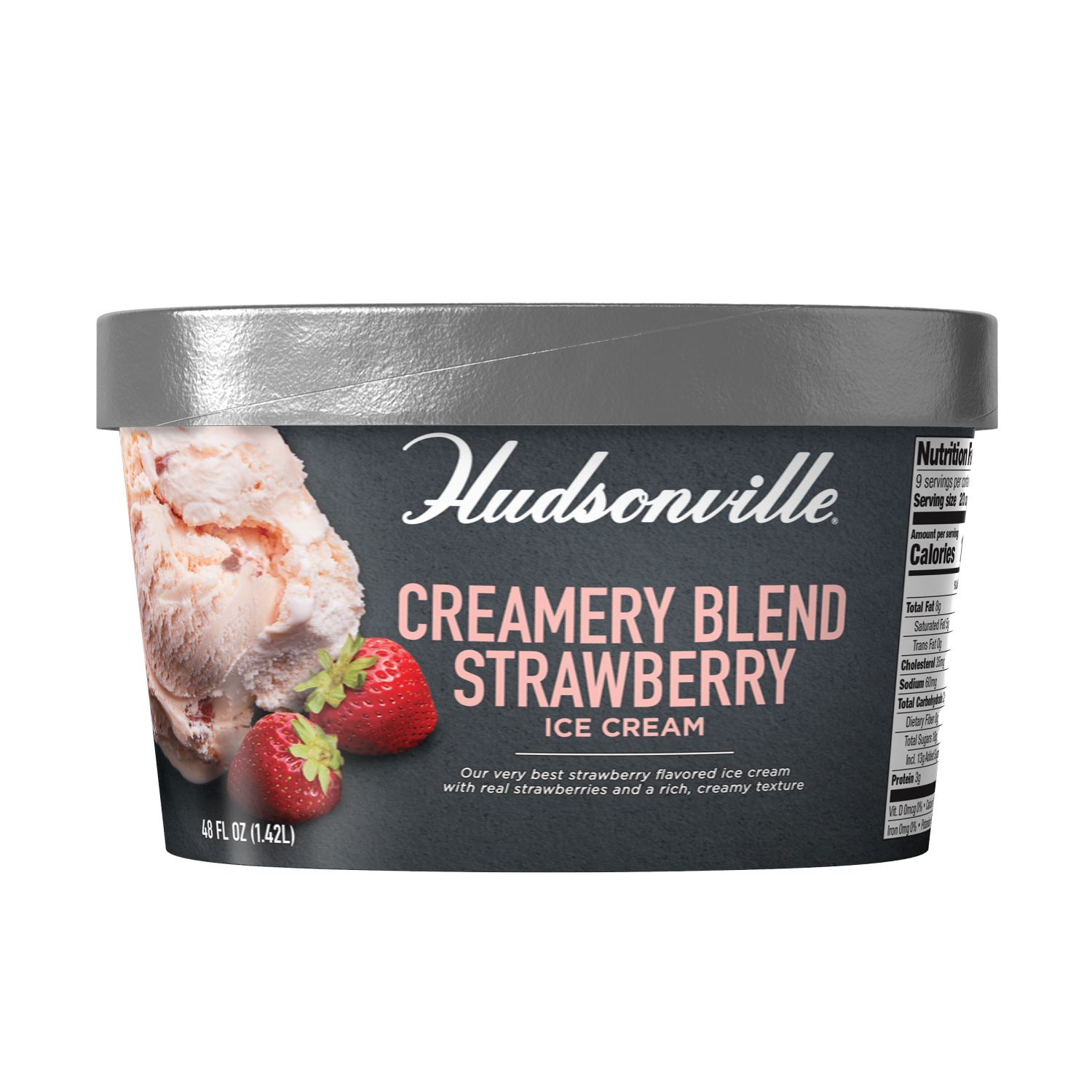 slide 1 of 5, Hudsonville Strawberry, 48 oz