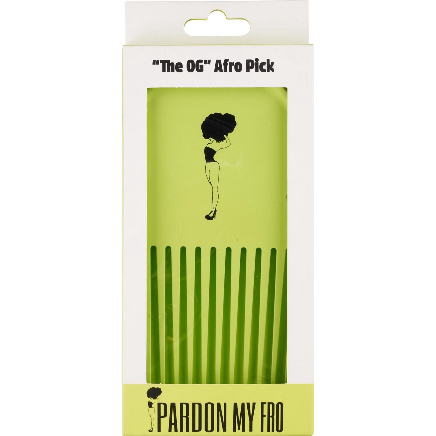 slide 2 of 3, Ultra/Standard Distributors Pardon My Fro Hair Pick, 1 ct