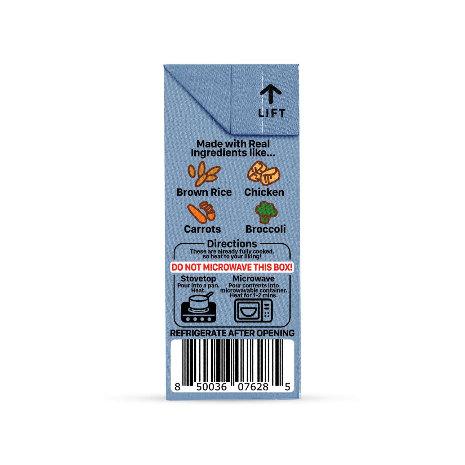 slide 2 of 5, Born Simple Teriyaki Chicken Rice Bowl, 11 oz, 11 oz