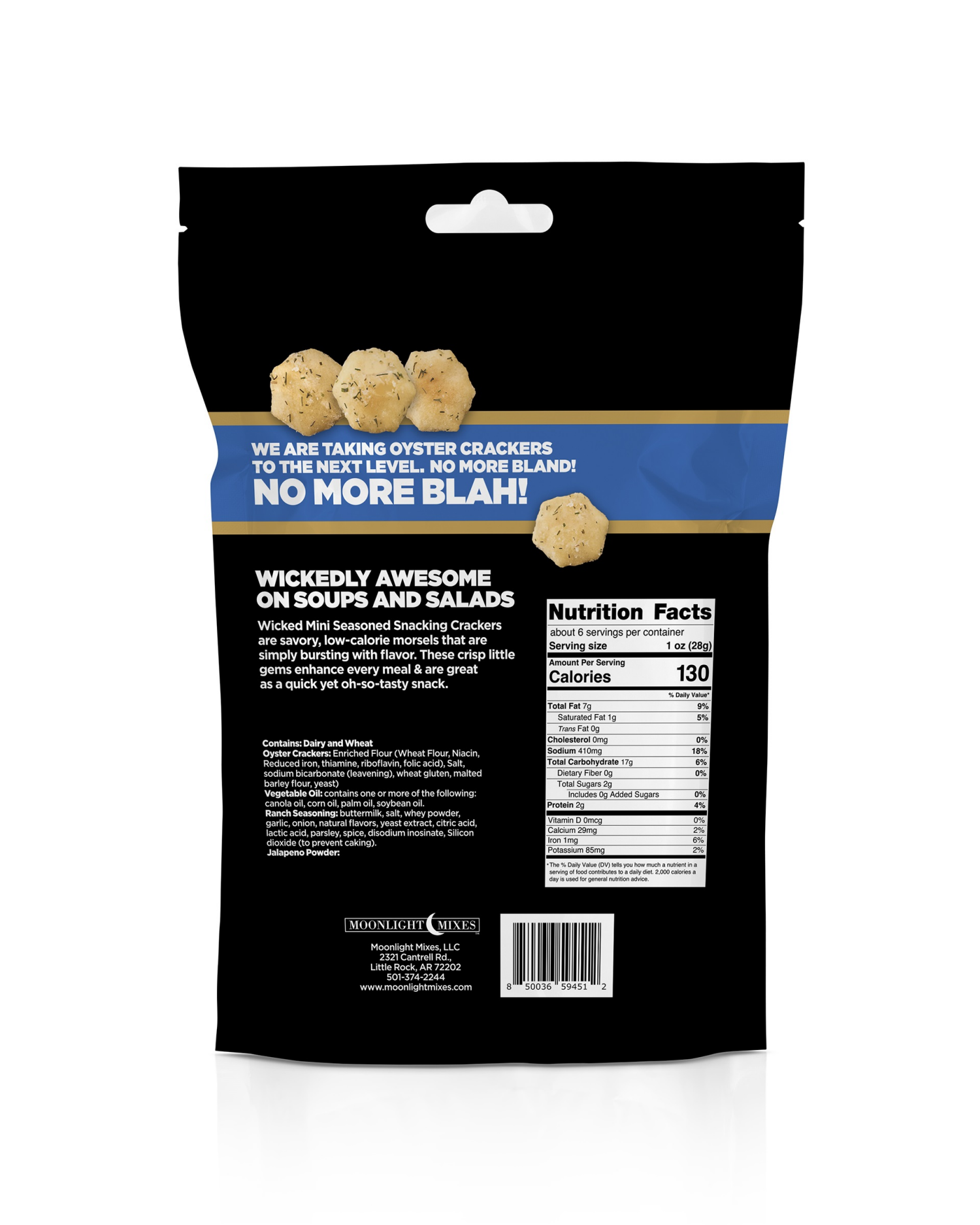 slide 2 of 2, Wicked Minis Zesty Ranch, 1 ct