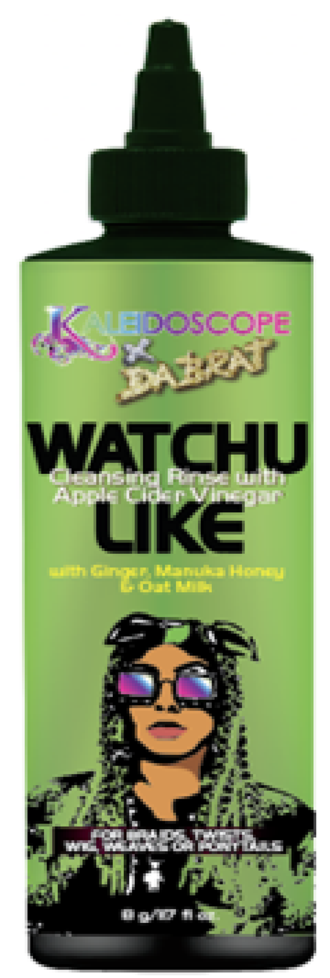 slide 1 of 1, Kaleidoscope x Da Brat What'Chu Like Cleansing Apple Cider Vinegar Rinse 8 fl oz, 8 fl oz