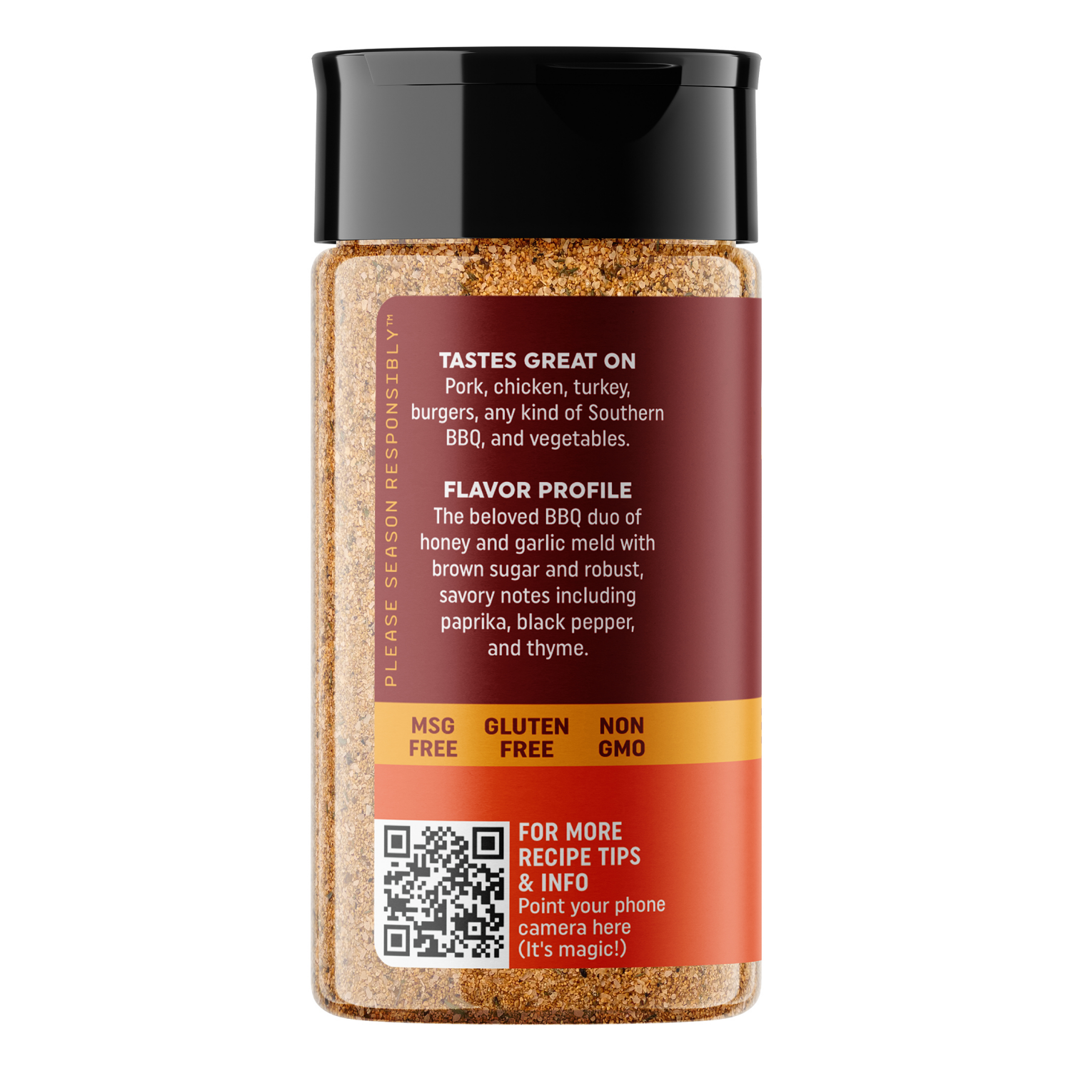 slide 2 of 2, Fire & Smoke Society Honey Garlic Sweet BBQ Rub 6.5 oz, 6.5 oz