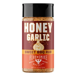 Fire & Smoke Society Honey Garlic Sweet BBQ Rub 6.5 oz