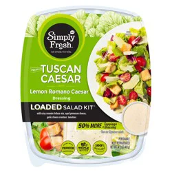 Simply Fresh Tuscan Caesar Loaded Salad Kit