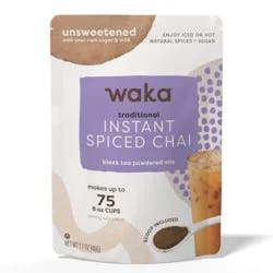 Waka Traditional Chai Instant Tea Powder 1.7oz