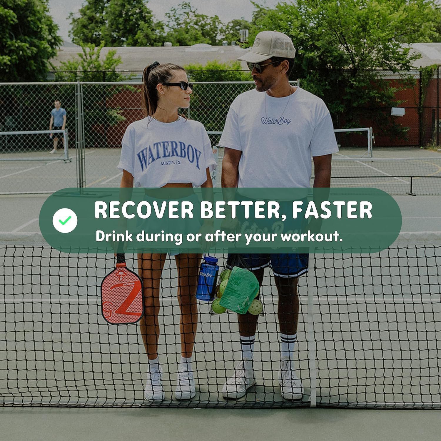 slide 3 of 7, Water Boy Workout Hydration Lemon Lime Electrolyte Drink Mix 6 - 0.22 oz Stick Packs, 6 ct