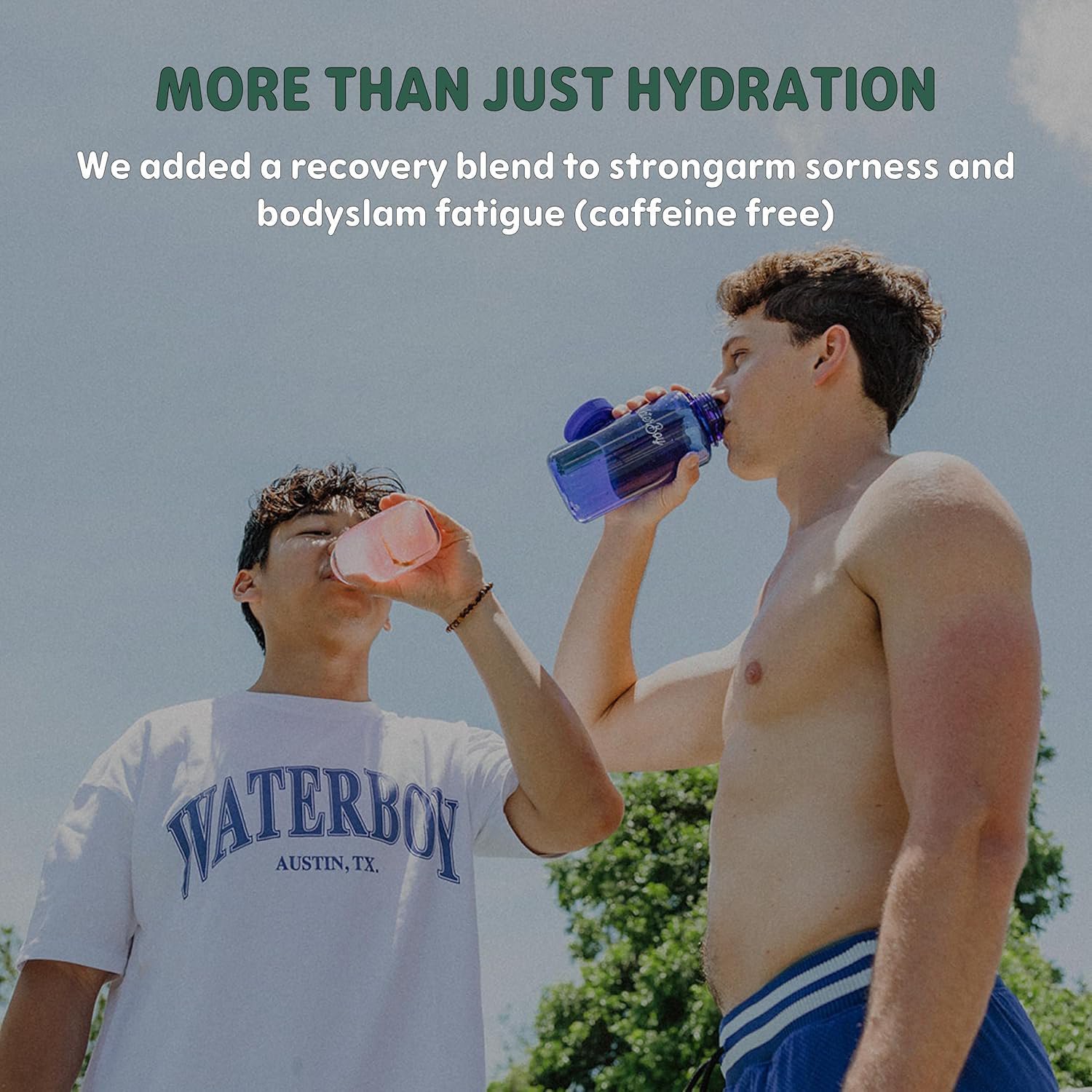 slide 5 of 7, Water Boy Workout Hydration Lemon Lime Electrolyte Drink Mix 6 - 0.22 oz Stick Packs, 6 ct