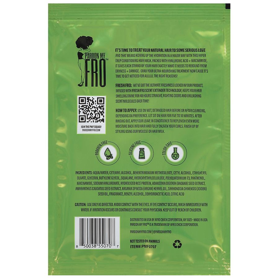 slide 3 of 3, Pardon My Fro Hair Mask 1.75 fl oz, 1.75 fl oz