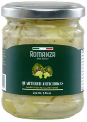 Romanza Marinated Quartered Artichokes