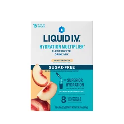 Liquid IV Sugar Free White Peach