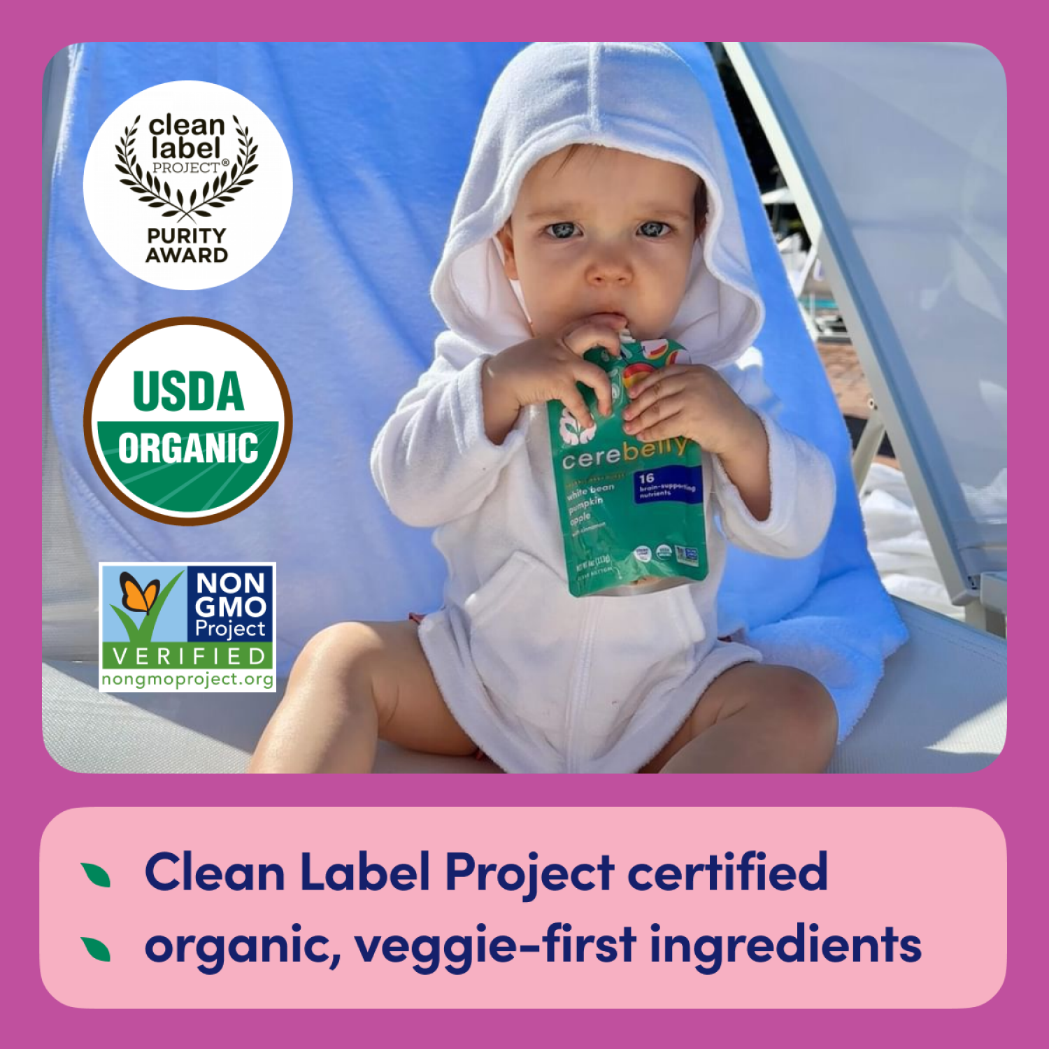 slide 7 of 8, Cerebelly Sweet Potato Banana Blueberry Smoothie, 4 oz