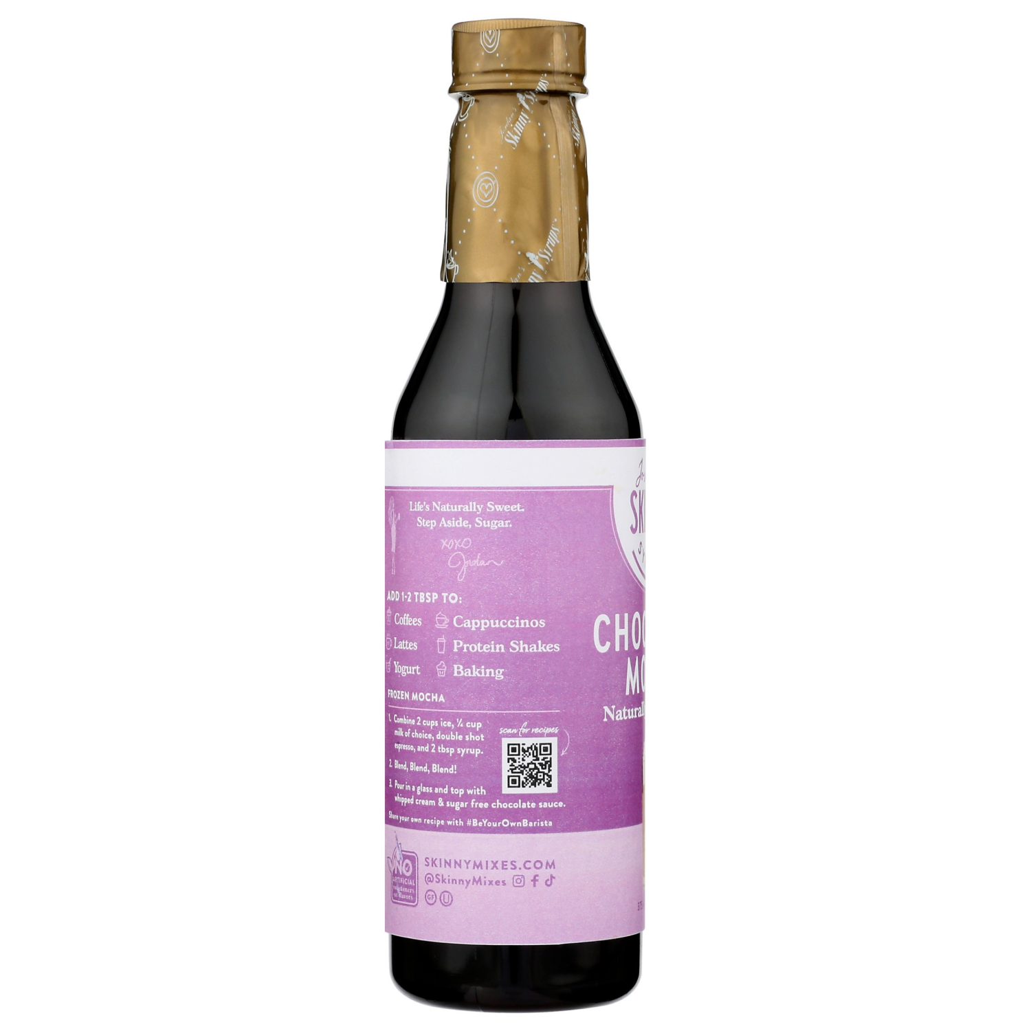 slide 2 of 2, Jordan's Skinny Mixes Chocolate Mocha Syrup - 12.7 fl oz, 12.7 fl oz