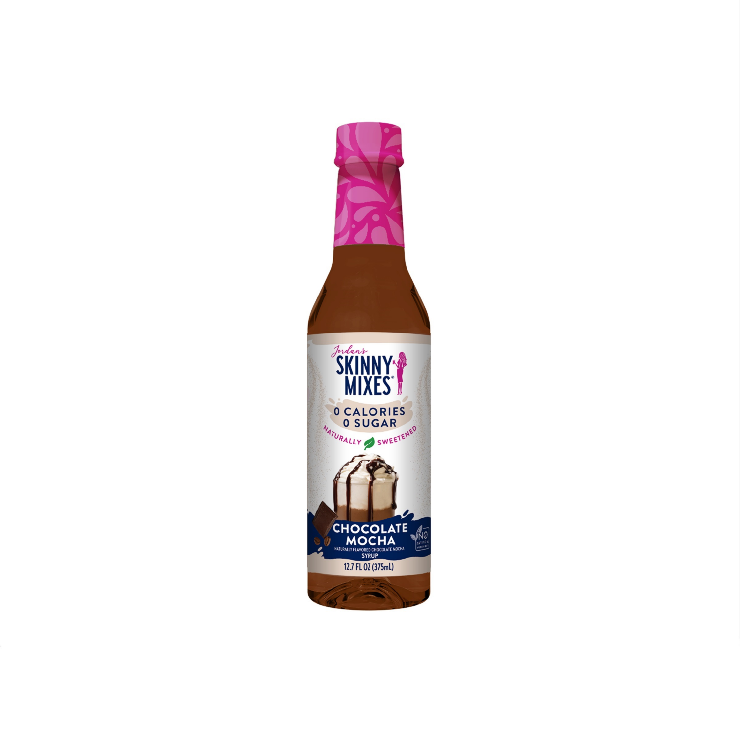 slide 1 of 2, Jordan's Skinny Mixes Chocolate Mocha Syrup - 12.7 fl oz, 12.7 fl oz
