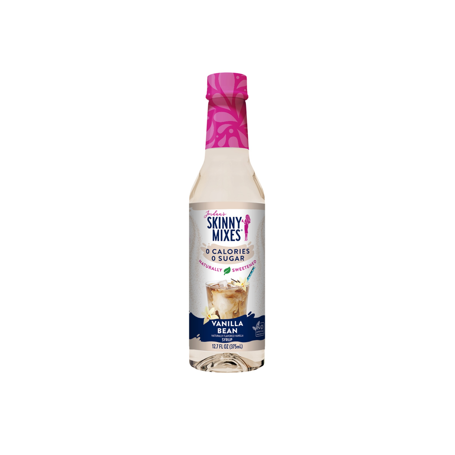 slide 1 of 2, Jordan's Skinny Syrup French Vanilla, 12.7 fl oz, 12.7 fl oz