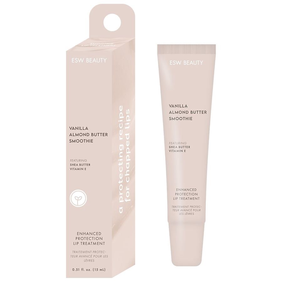slide 2 of 4, ESW Beauty Vanilla Almond Butter Smoothie Lip Treatment 0.51 fl oz, 0.51 fl oz