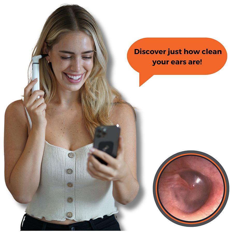 slide 5 of 5, Mobi Ear Nose & Throat HD Camera Smart Wi-Fi Otoscope 1 ea, 1 ct