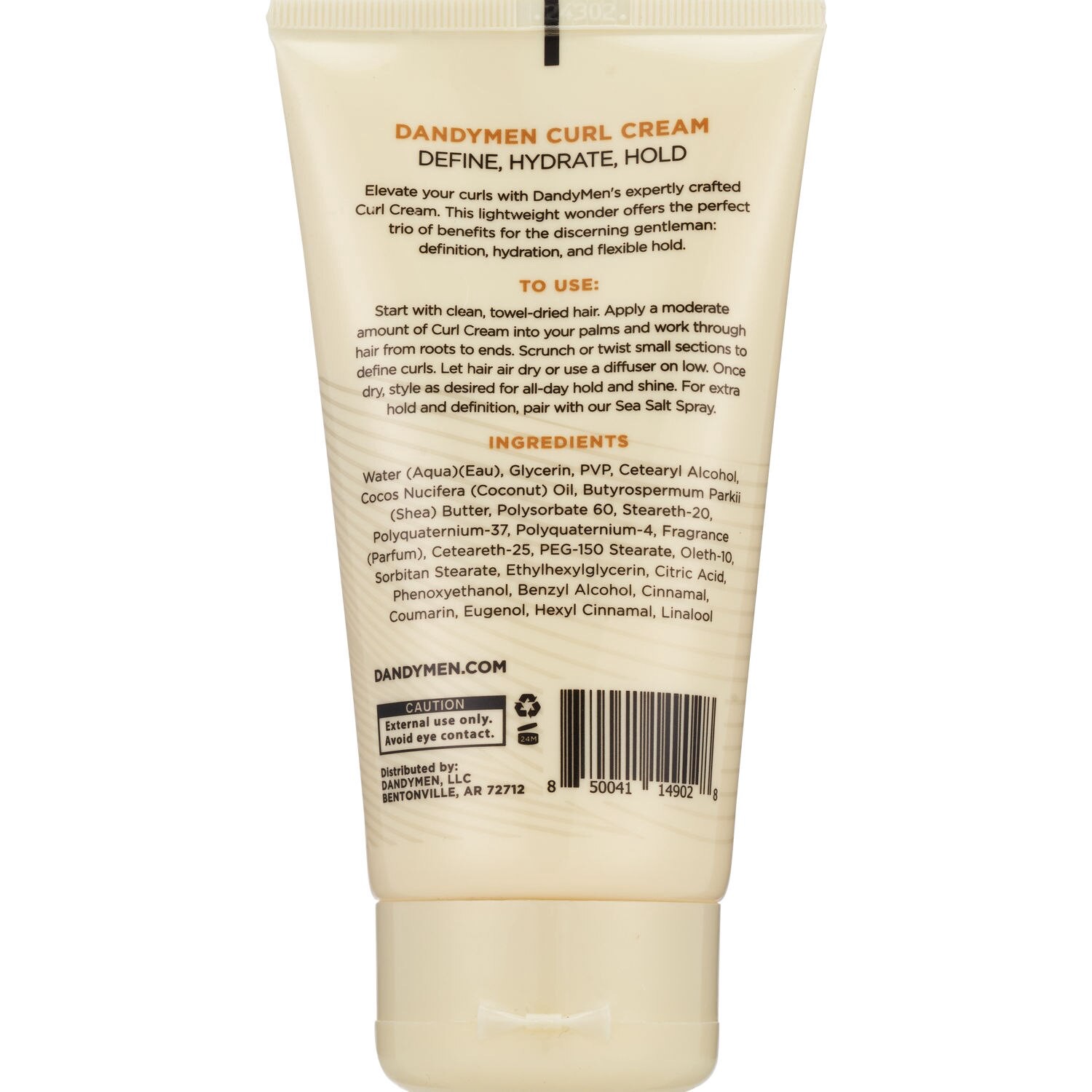 slide 2 of 2, Dandymen Curl Cream, 5 Oz, 5 oz