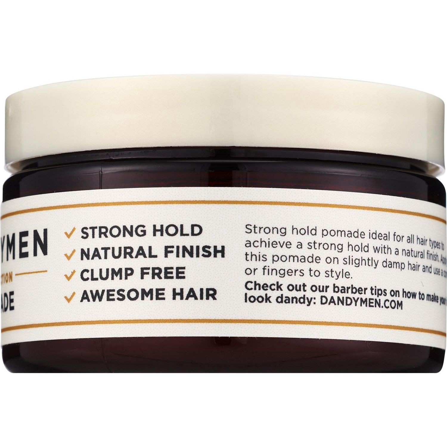 slide 3 of 5, Dandymen Pomade, 3.4 oz