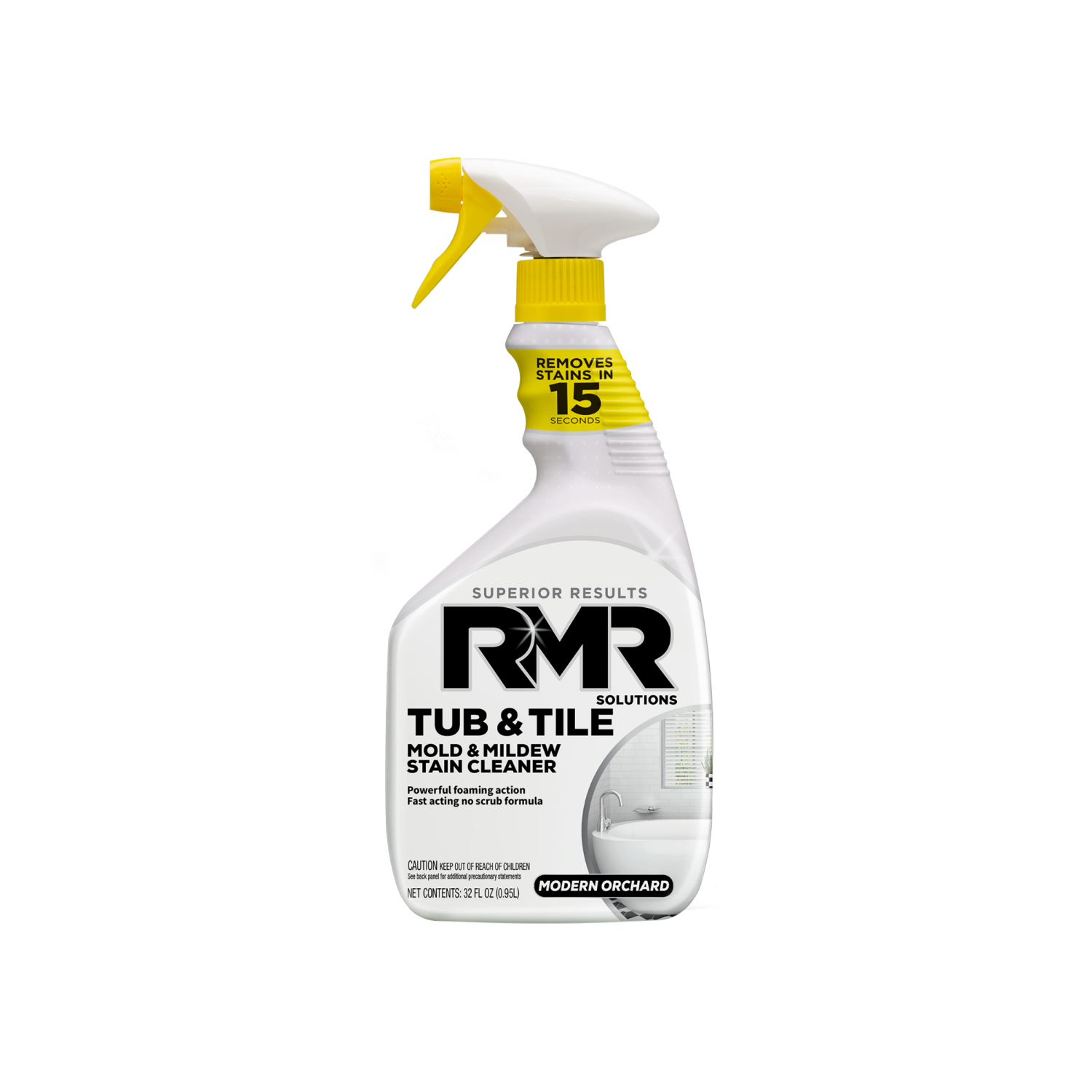 slide 1 of 1, RMR Solutions, RMR Tub and Tile Cleaner, Mold & Mildew Stain Remover single pack, 32 oz