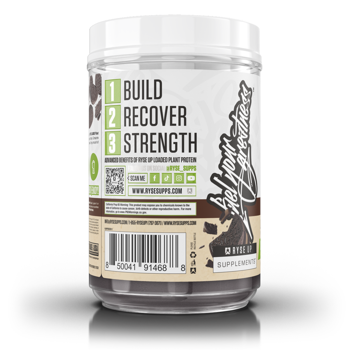 slide 2 of 3, RYSE Naturals Loaded Plant Protein Powder - Chocolate Cookie Blast, 1 ct