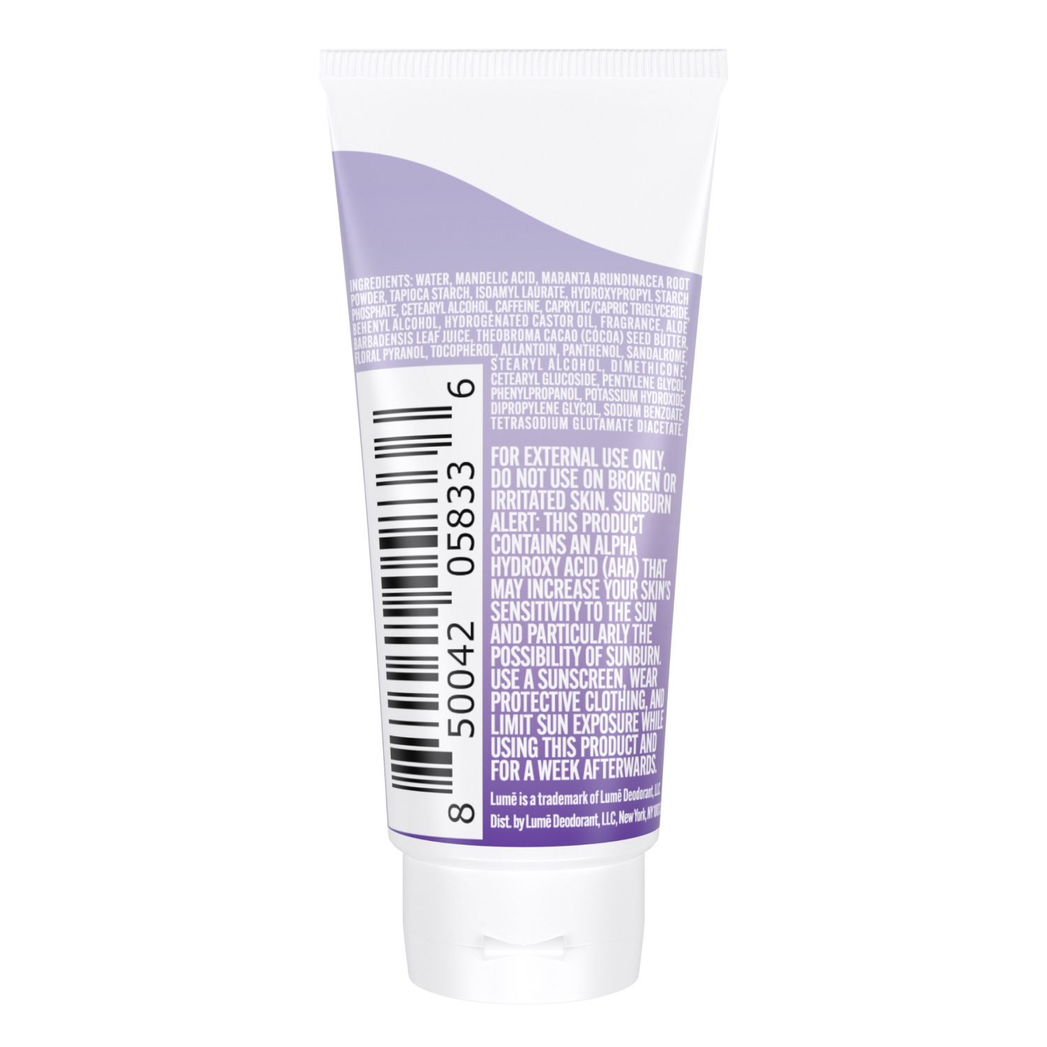 slide 2 of 5, Lume Whole Body Women's Deodorant - Mini Invisible Cream Tube - Aluminum Free - Soft Powder Scent - Trial Size - 0.5oz, 0.5 oz