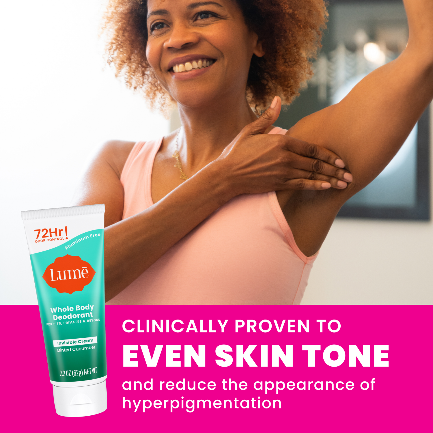 slide 5 of 5, Lume Antiperspirants and Deodorants Tube Minted Cucumber - 2.2oz, 2.2 oz