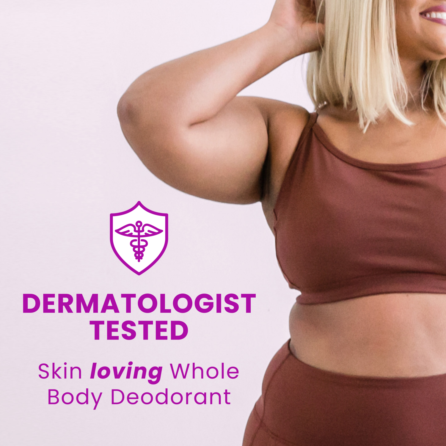 slide 2 of 8, Lume Whole Body Women's Deodorant - Mini Smooth Solid Stick - Aluminum Free - Soft Powder Scent - Trial Size - 0.5oz, 0.5 oz