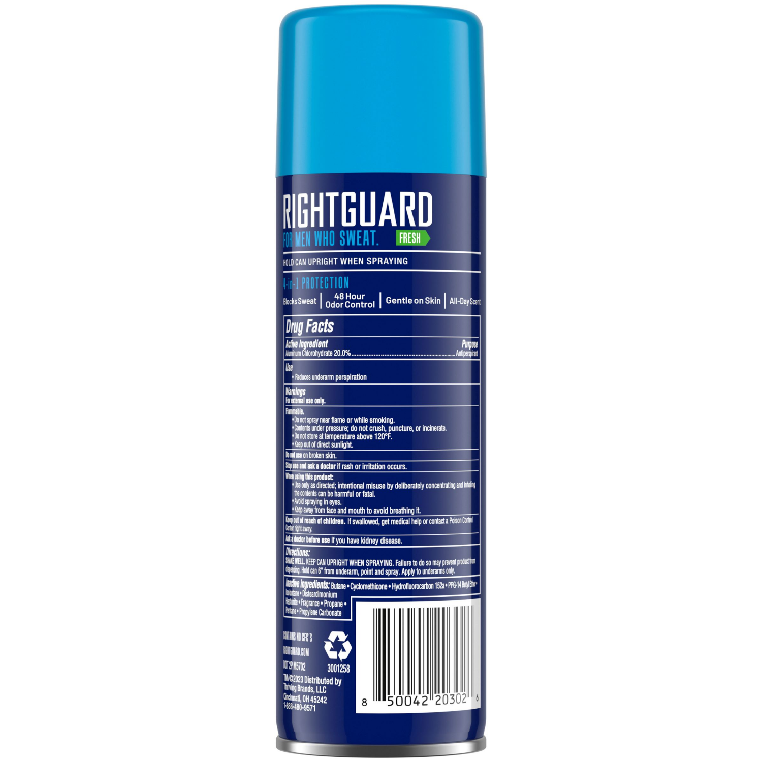 slide 2 of 3, Right Guard Fresh Antiperspirant Spray, 6 oz