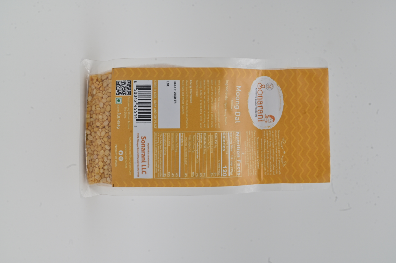 slide 2 of 3, Rani Moong Dal, 1 lb