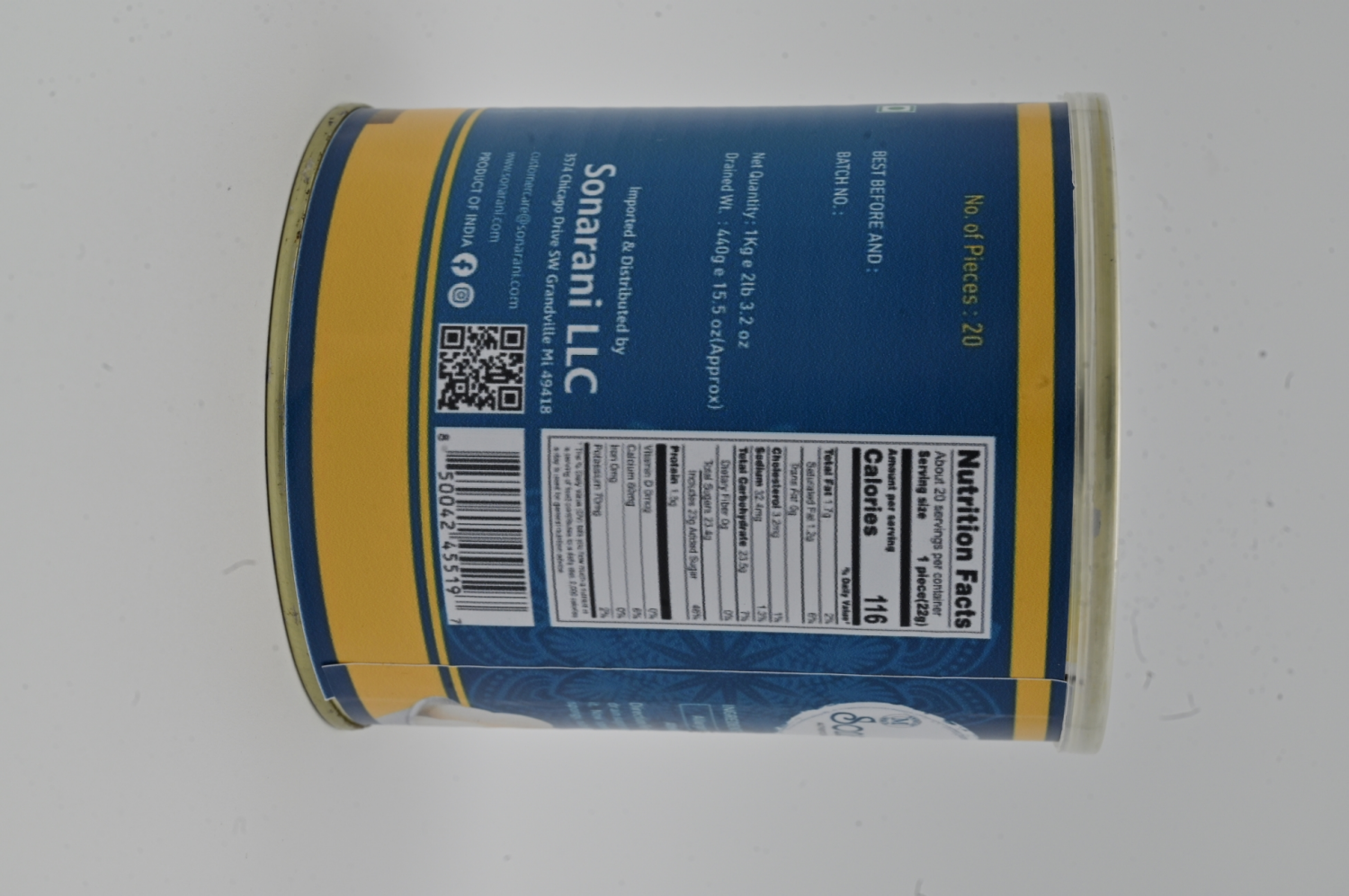 slide 2 of 3, Rani Rasgulla, 1KG, 1000 gram